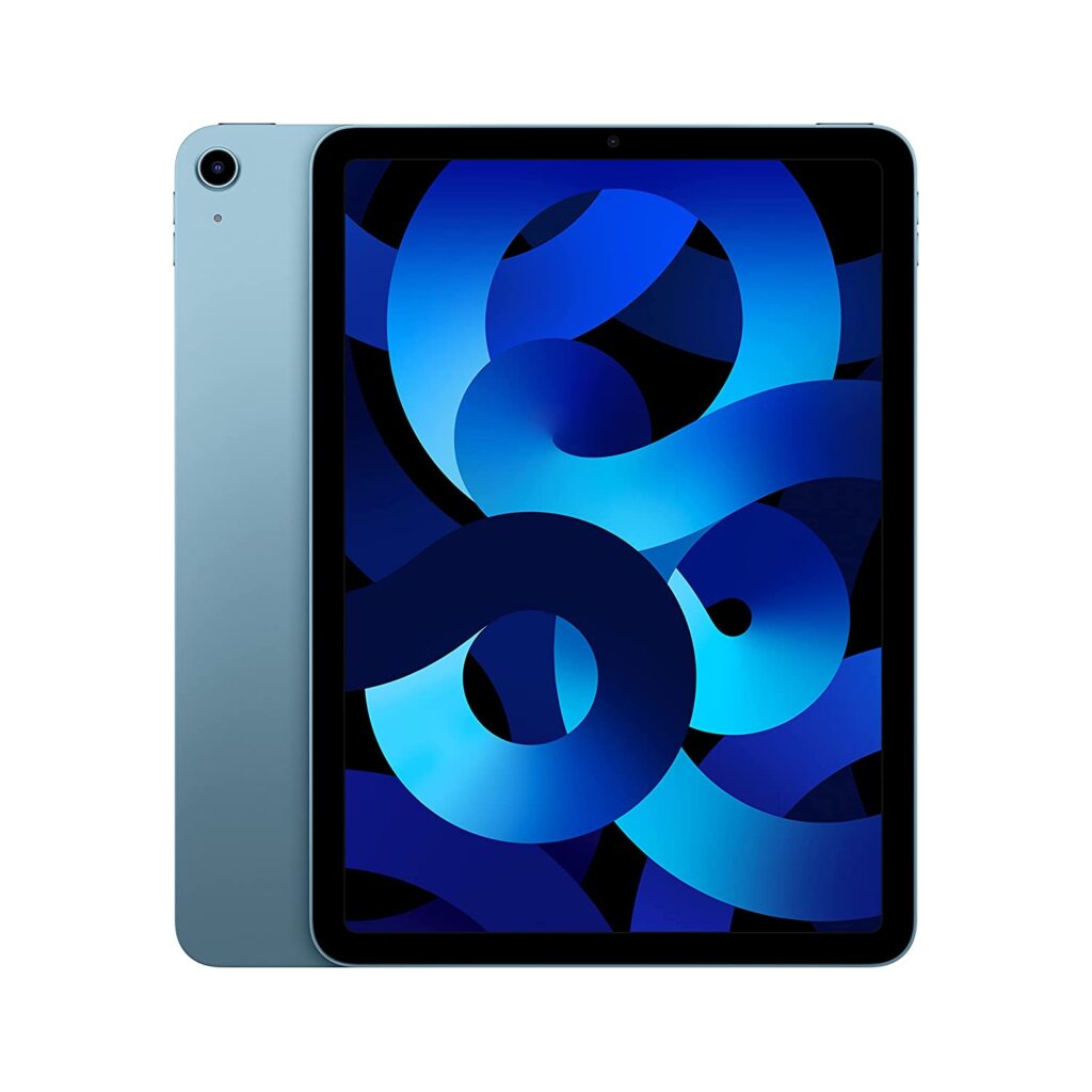 2022 Apple iPad Air with Apple M1 Chip (10.9-inch/27.69 cm, Wi-Fi, 64GB) - Blue (5th Generation)