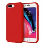 apple leather case Cover Case for Apple iPhone 7 Plus / 8 Plus (Red)