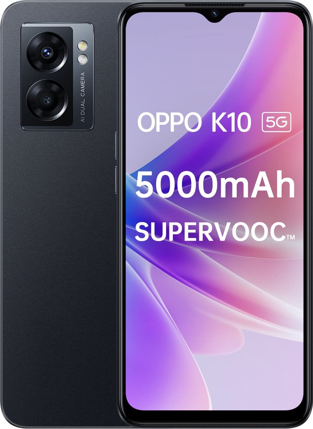 Oppo K10 5G Midnight Black, 8GB RAM 128GB Storage Refurbished Oppo K10 5G Midnight Black, 8GB RAM 128GB Storage Refurbished