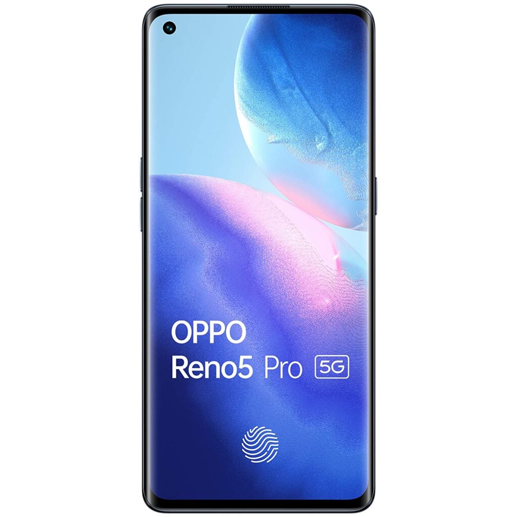 OPPO Reno5 Pro 5G (Starry Black, 8GB RAM, 128GB Storage) Refurbished
