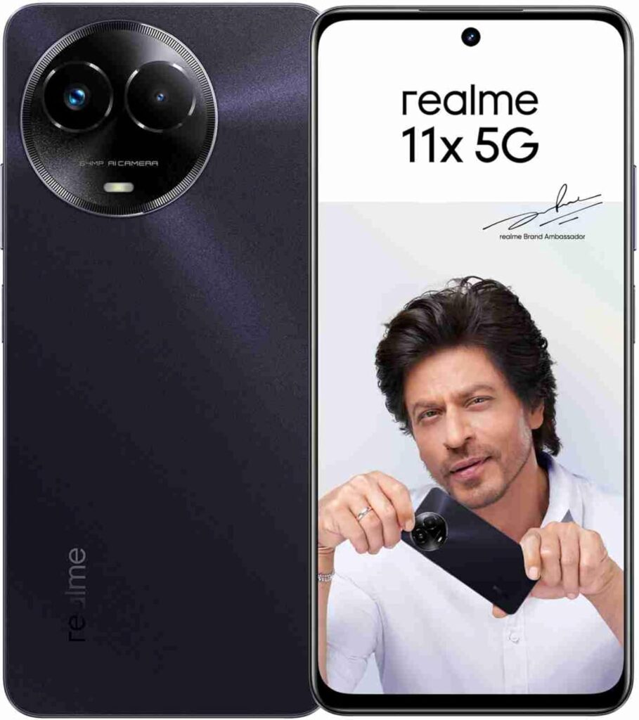 Realme 11x 5G (Midnight Black, 8GB RAM, 128GB Storage) Refurbished