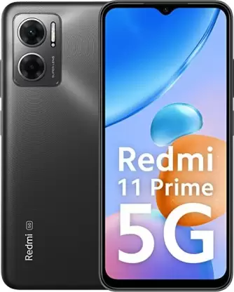 REDMI 11 Prime 5G (Thunder Black, 64 GB Storage 4 GB RAM Refurbished