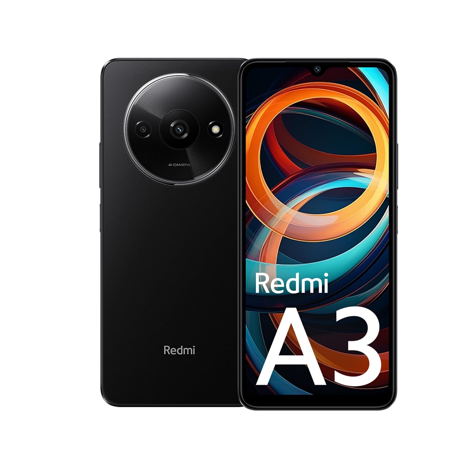 Redmi A3 (Midnight Black, 4GB RAM, 128GB Storage) Refurbished Redmi A3 (Midnight Black, 4GB RAM, 128GB Storage) Refurbished