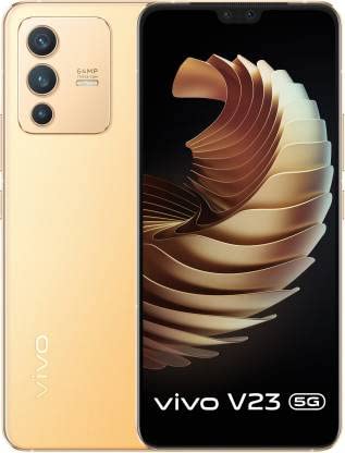 Vivo V23 Pro 5G (Sunshine Gold, 8GB RAM, 128GB Storage) (Refurbished)