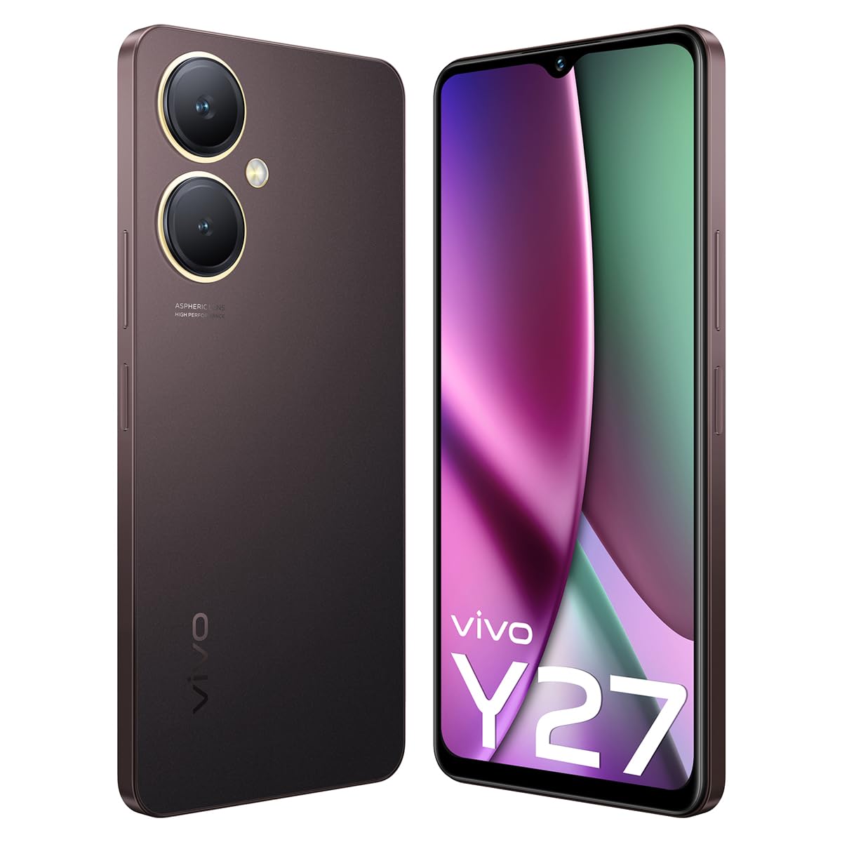 Vivo Y27 (Burgundy Black, 6GB RAM, 128GB Storage) Refurbished Vivo Y27 (Burgundy Black, 6GB RAM, 128GB Storage) Refurbished