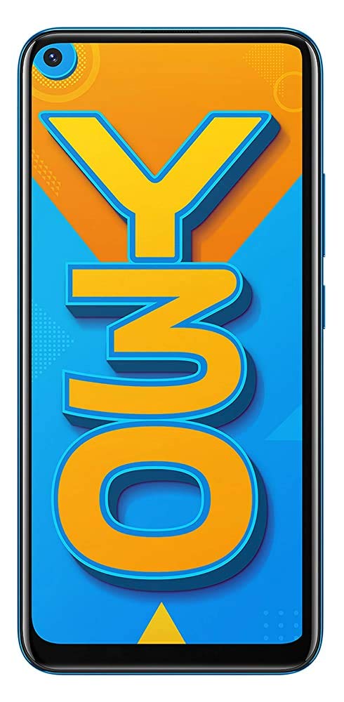 Vivo Y30 (Dazzle Blue, 6GB RAM, 128GB ROM) Refurbished