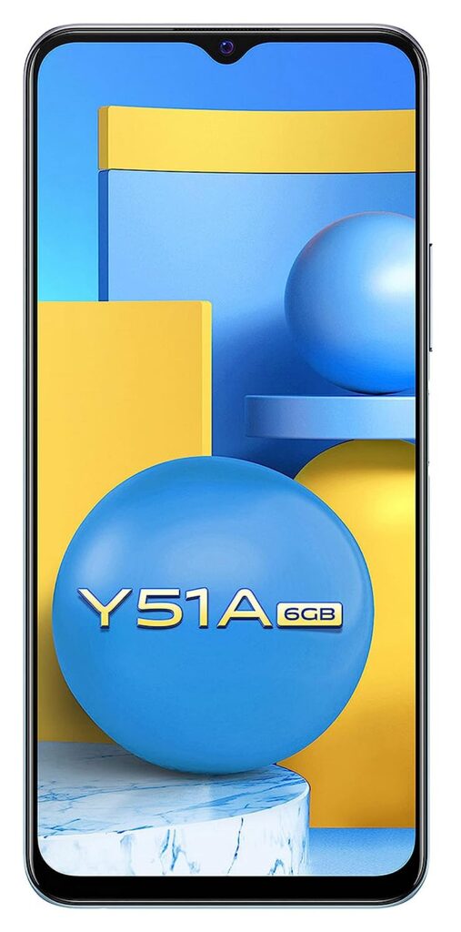 Vivo Y51A Titanium, Sapphire, 6GB RAM, 128GB Storage Refurbished
