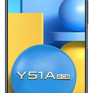 Vivo Y51A (Titanium Sapphire, 8GB, 128GB Storage) (Refurbished)